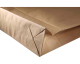 Musterfaltenbeutel mit SK-Klappe aus Kraftpapier 120 g/m² 250x50x353 + 50 mm