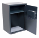 Tresor Safe 60x41x39 cm mit elektronischem Zahlenschloss für Tisch/Wandmontage anthrazit
