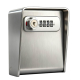 Keepkee Schlüsseltresor aus Edelstahl mit 4-stelligem Zahlenschloss & Notöffnung mit Schlüssel