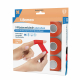 Selbsthaftende selbstklebende Pflaster abreißbar HACCP, 5 m x 2,5cm rot, 9 Stk.