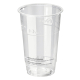Einweg-Trinkbecher 250 ml mit Eichstrich Ø 76 mm, transparent, 50 Stk.