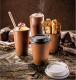 Mehrweg Heißgetränkebecher Kaffeebecher Coffee to go schokobraun - 300 ml