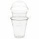 Trinkbecher 300ml + Domdeckel ohne Loch + Einsatzbecher Ø 96mm (PLA) 50 Stk.
