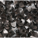 DECOFILL dekorative Papier-Verpackungschips Polsterchips, schwarz beidseitig, 400 Liter