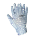 Arbeitshandschuhe, Montagehandschuhe Polyester - Polyurethan Größe S-7, Wassertropfen, 12 Paar
