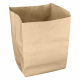 Papierbeutel Einkaufsbeutel Obst/Gemüse 10l, 200+170x360mm kompostierbar braun, 10 Stk.