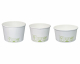 Eisbecher Pappbecher 100% ohne Kunststoff 160ml Ø85 Höhe 43mm weiß, 50 Stk.