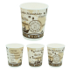 Premium Kaffeebecher Doppelwand, 'Coffee to go', beschichtet, 200 ml, 35 Stk.