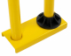 Sparset 2 Rollen Handstretchfolie Handwickelfolie schwarz mit Abroller B'STAR