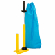 Sparset 2 Rollen Handstretchfolie Handwickelfolie schwarz mit Abroller B'STAR