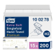 Tork Falthandtücher V-Falz Premium H3 23x23 cm 2-lagig, 15x200 Stück=3000 Stück