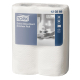 Tork Küchenrolle 2-lagig Zellstoff 64 Blatt hochweiß 23 x 24 cm 12x2 Rollen=24 Rollen