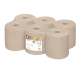 Satino Puresoft Rollenhandtuch, System PT1, 2-lagig 6 Rollen á 680 Abrisse, 20,5cm x 170m, braun
