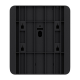 Satino Hyginity Falthandtuchspender Interfold S, System PT2, 34,3 cm x 30,1 cm x 12,9 cm, schwarz