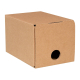 Karton für Bag in Box 3 Liter 148x139x230mm, braun