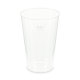 Mehrwegbecher Pfandbecher transparent stabil+ PP 0,4L Eichstrich Ø 87mm, 10 Stk.