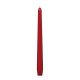 Spitzkerzen 245 mm, 8 Stunden Brenndauer, rot, 10 Stk.