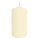 Stumpenkerze Ø 80 x 200 mm champagner