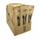 Besteckset aus Holz, 4-teilig, hygienisch verpackt, 50 Sets