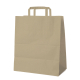 Papiertragetaschen 45 x 40 x 16 cm mit EAN-Code braun, 200 Stk.