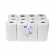 Putztuchrolle perforiert 100% Zellstoff 2-lagig Ø 12 x 20cm x 60m weiß, 12 Stk.