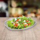 Alu-Catering-Platten Aluminium-Partyplatten Servierplatten 43 x 29 cm, 10 Stk.