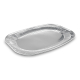 Alu-Catering-Platten Aluminium-Partyplatten Servierplatten 55 x 36 cm, 10 Stk.