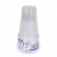 Trinkbecher transparent klar mit Eichstrich 0,2 l, 200 ml, PP, 15 Stk.