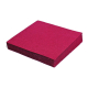 Servietten 33 x 33 cm 1/4 -Falz, 1-lagig weinrot, 100 Stk.