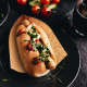 Papierbeutel braun ohne Druck für Hotdogs 19 x 10 cm, 500 Stk.