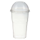 Smoothiebecher + Domdeckel mit Öffnung 200 ml, Ø 78mm, PET, glasklar, 50 Stk.