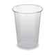 Einweg-Trinkbecher klar 200 ml 0,2 l aus PLA ø 70mm, 100 Stk.