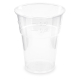 Trinkbecher klar 500 ml 0,5 l Eichstrich PLA ø 102mm 10 Stk.