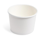 Papierbecher Feinkostbecher Eisbecher rund weiß 500 ml, Ø 11,5 cm, 50 Stk.