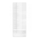 Blockbodenbeutel hochtransparent 70 + 40 x 190mm mit verschweißtem Boden, 100 Stk.