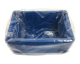 Seitenfaltensack 615x415x760mm für Kleinladungsträger KLT Eurokiste transparent