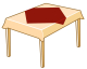 Mitteldecken Airlaid 80 x 80 cm, stoffähnlich, hochwertig gelbgrün, 20 Stk.