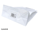 Papiertragetaschen 25 x 26 x 17 cm mit EAN-Code weiß, 250 Stk.