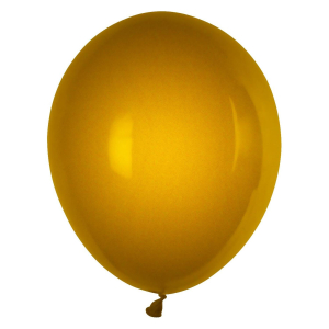 Luftballons gold Ø 250 mm, Größe 'M', 10 Stk.