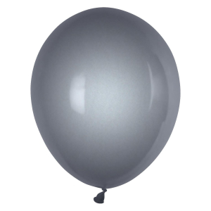 Luftballons silber Ø 250 mm, Größe 'M', 10 Stk.