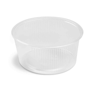 Rundbecher klar 250 ml (PP), 100 Stk.