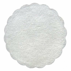 Tassenuntersetzer Glasuntersetzer, Airlaid, Ø 9cm, weiß, 500 Stk.
