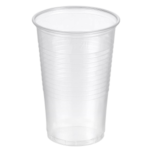Trinkbecher transparent klar 0,2 l, 200 ml, PP, Ø 70 mm, 100 Stk.