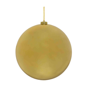 Weihnachtskugeln Christbaumkugeln XL aus Kunststoff gold, Ø15cm, 1 Stk.
