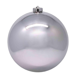 Weihnachtskugeln Christbaumkugeln XXL aus Kunststoff silber, Ø25cm, 1 Stk.