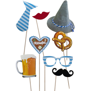 Party Props Set 'Oktoberfest', 8 Stk.