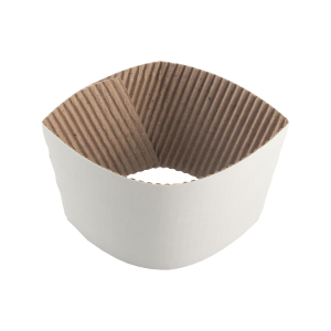 Isoliermanschetten für 200ml Becher Ø8 cm, aus Karton, 100 Stk.