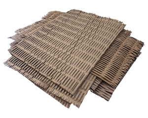 Füllmaterial Polstermatten aus Wellpappe und Kartonage Shreddermaterial 15kg
