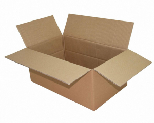 Faltkarton 500x300x(100)-210mm (Außenmaß) mit variabler Höhe 2-wellig braun