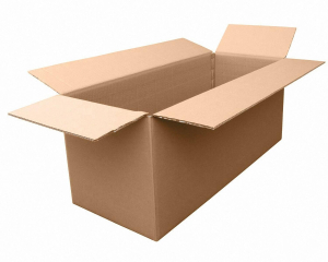 Faltkarton 900x350x350mm 2-wellig braun